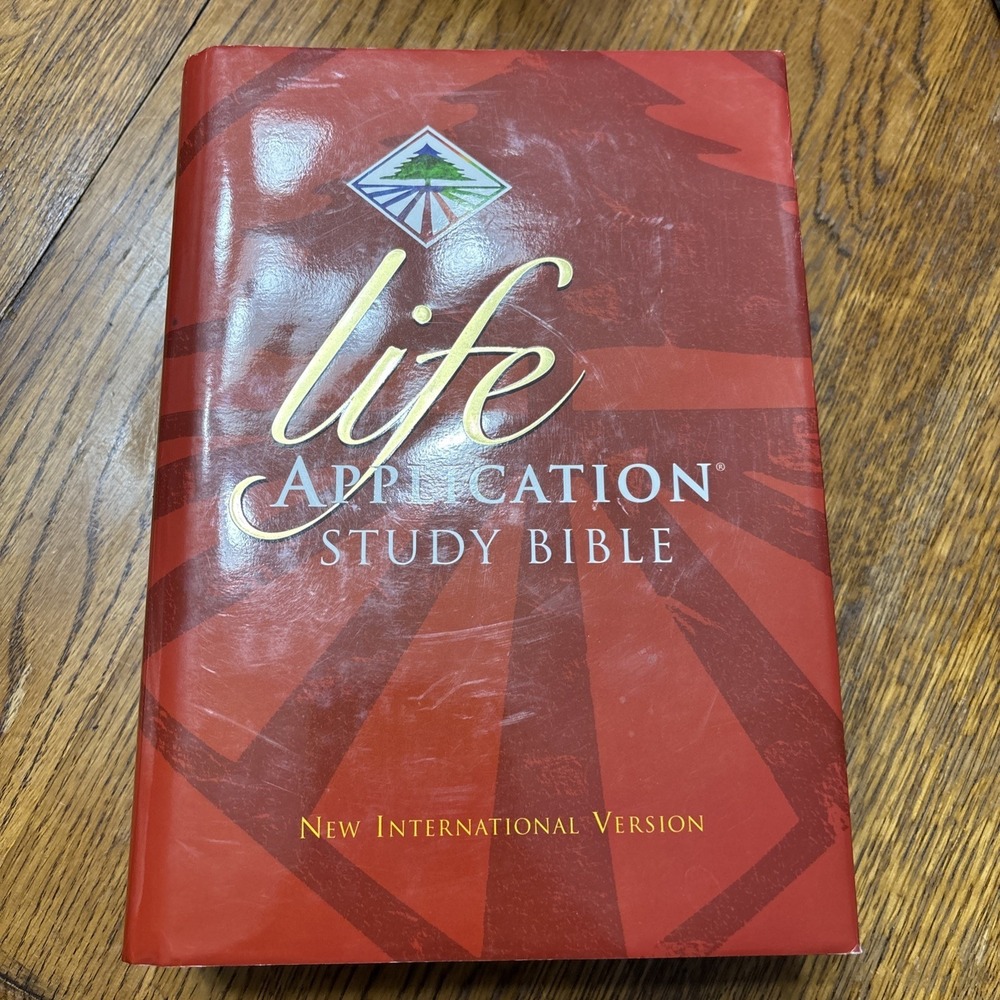Life Application Study Bible NIV Hardcover Tyndale House Publisher Large Print
